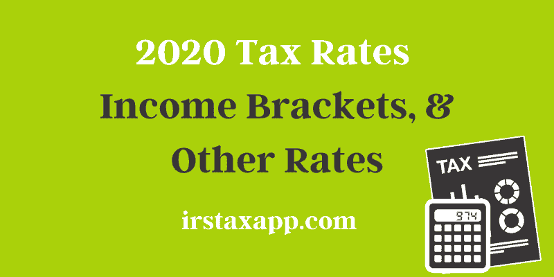 2020 Tax Rates 